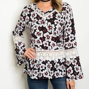 NWT!  Gorgeous Floral Blouse